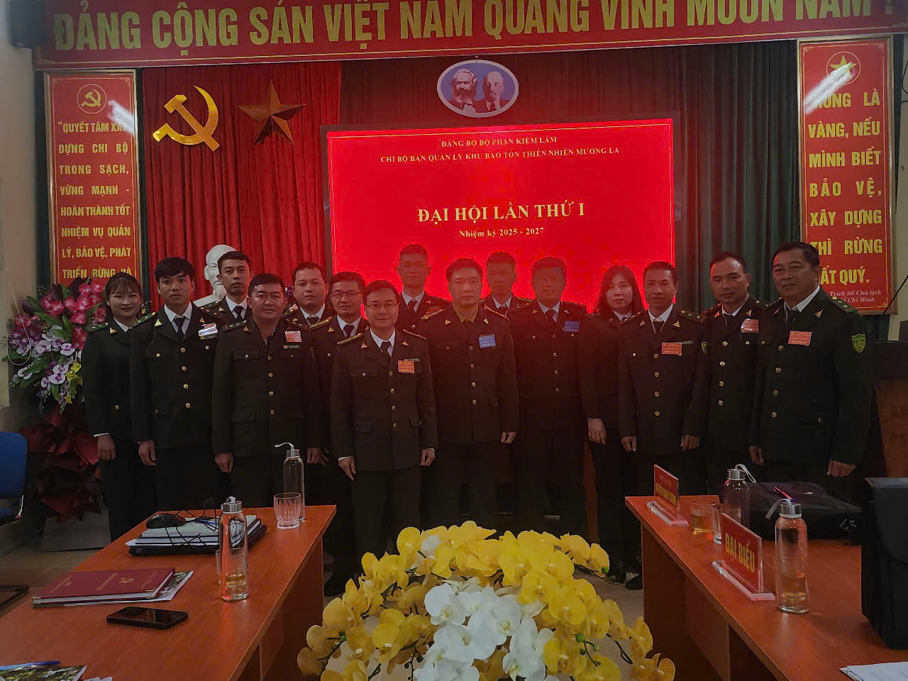   Đại hội Chi bộ Ban quản lý khu bảo tôn thiên nhiên Mường La  lần thứ I, Nhiệm kỳ 2025 - 2027
