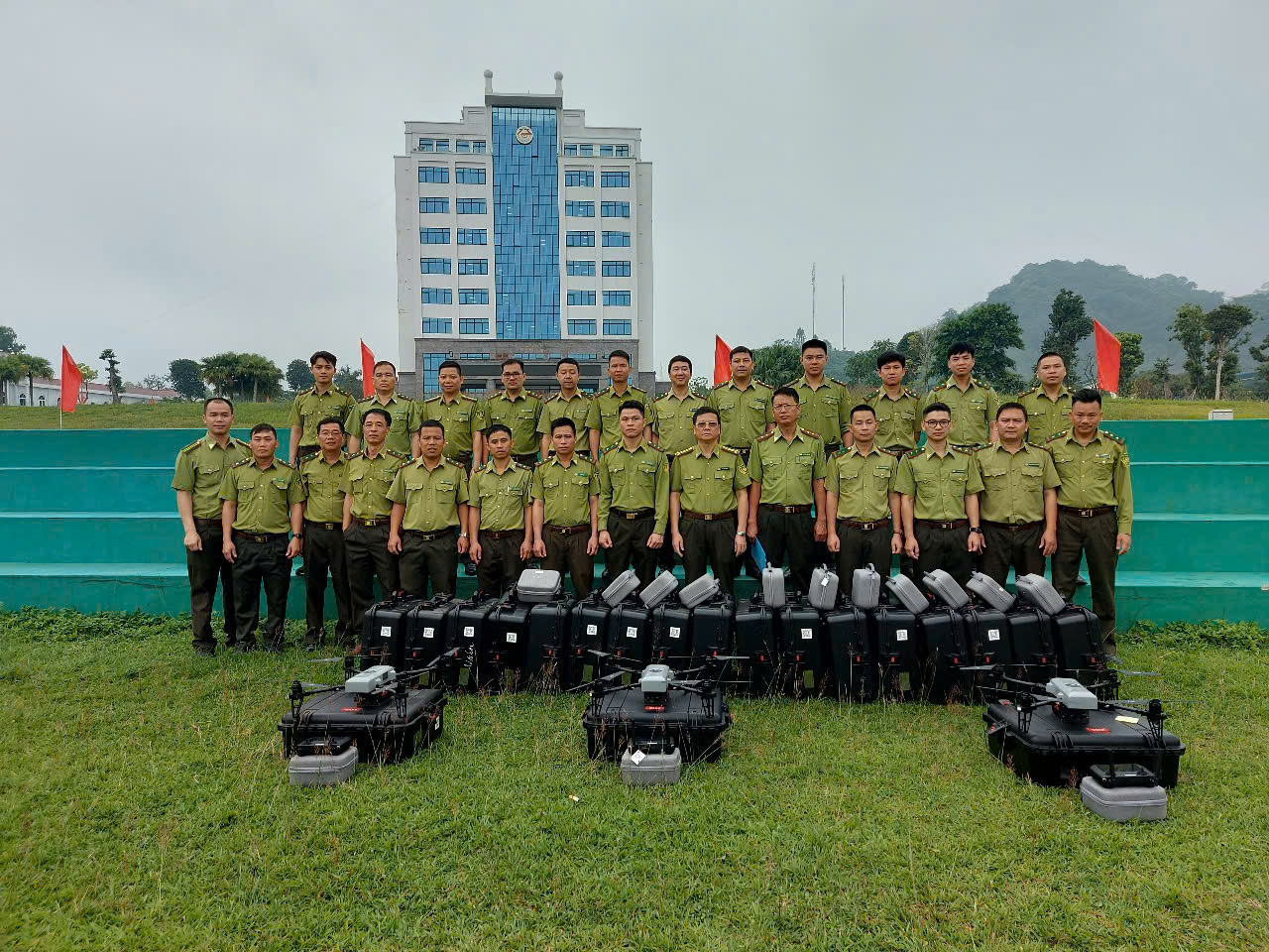 Khu Bảo tồn thiên nhiên Mường La Chi cục Kiểm lâm tỉnh Sơn La tham gia lớp huấn luyện, chuyển giao công nghệ vận hành, sử dụng UAV – Giai đoạn II